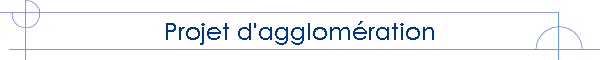 Projet d'agglomération